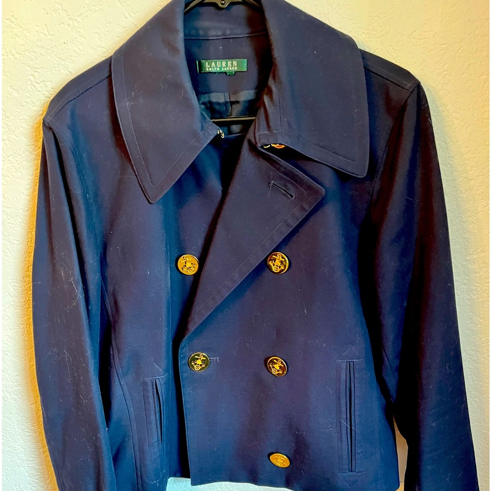 Ralph Lauren military style shorter jacket